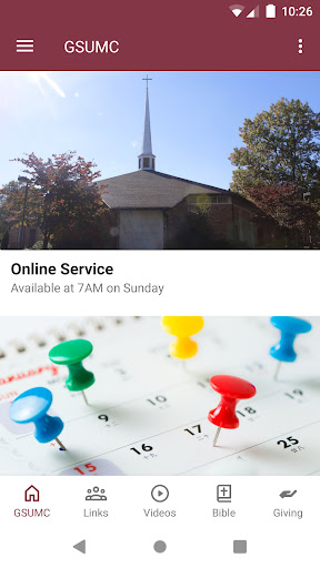 Android application Good Shepherd United Methodist screenshort