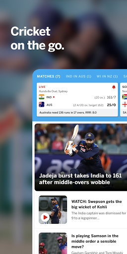 ESPNcricinfo - Live Cricket 1