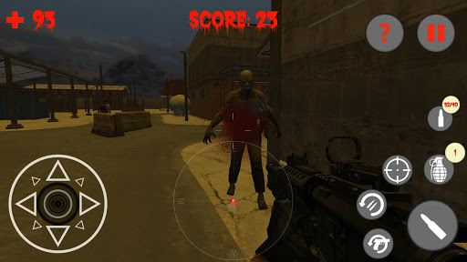 City Destroyed Zombies Shootin Screen 3