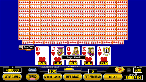 Hundred Play Draw Video Poker 2