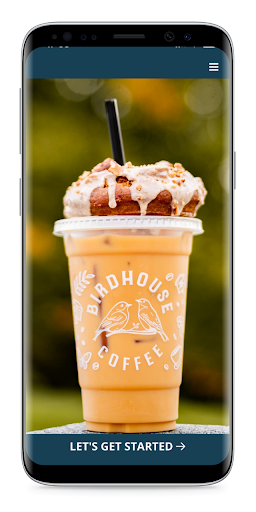 Android application Birdhouse Coffee screenshort