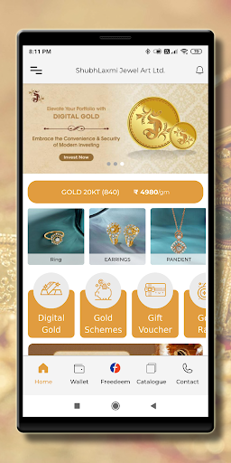 Android application ShubhLaxmi Jewel Art Ltd. screenshort