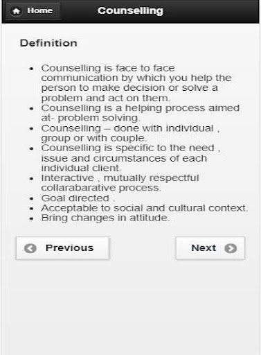 Counselling Screen 2
