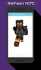 Screenshot 22 SkinPacks Transforrmers for Mi android