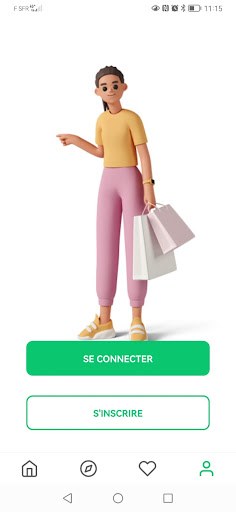 Android application Clic Commerçants screenshort