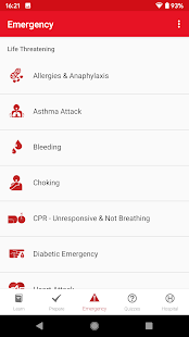First Aid: American Red Cross Screenshot