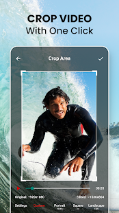 Crop, Cut & Trim Video Editor Screenshot