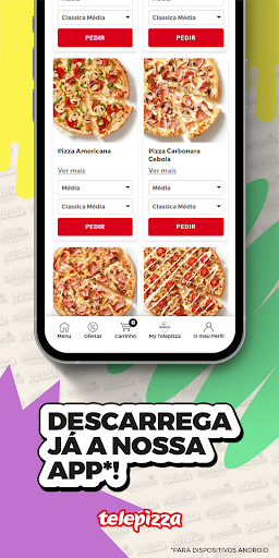 Telepizza Portugal Screen 2