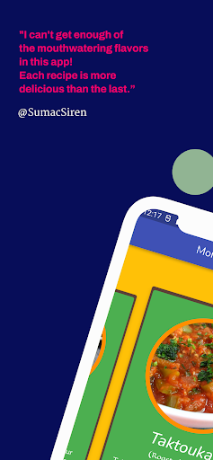 Android application Moroccan Recipes screenshort