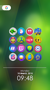 Esini — zrzut ekranu pakietu ikon