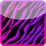GO SMS Girly Zebra Theme icon