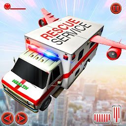 图标图片“Flying Ambulance Rescue Game”