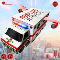 Flying Ambulance Rescue Emergency Game