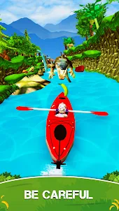 Monkey Boat game Endless Run