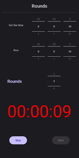 Purple Timer Screen 3