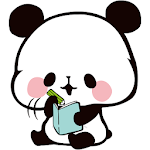 Cover Image of Download Sticky Note Mochimochi Panda  APK