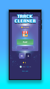 TrackCleaner: clicker game