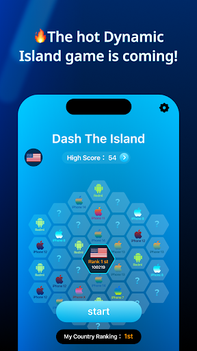 Android application Dash The Island screenshort