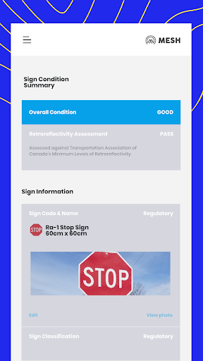 MESH Operations Management Screen 2