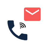 Incoming call & Missed call alert on mail (e-mail) icon