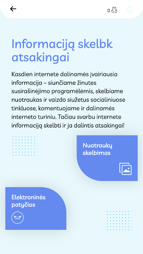 Saugesnis internetas Screen 2