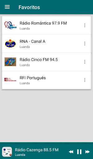 Radio Angola Screen 3