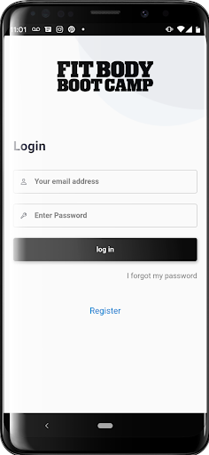 Fit Body Booking Screen 2