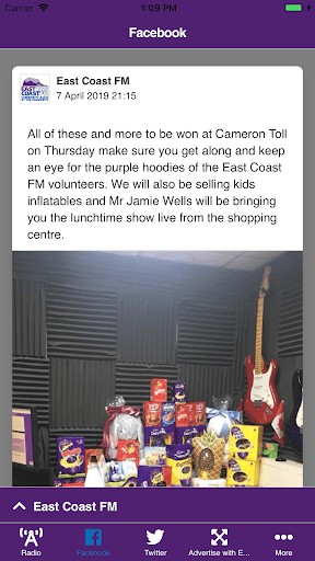 EastCoastFM Screen 2