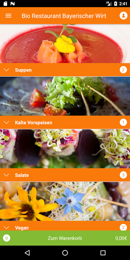 Android application Bio Hotel Bayerischer Wirt screenshort