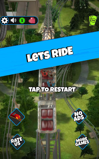 Android application Extreme Roller Coaster 2024 screenshort