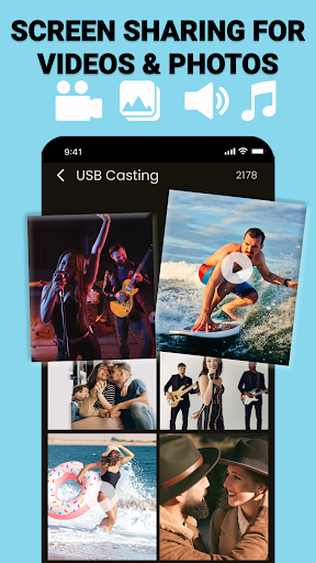 Screenshot of USB Connector Cast Phone to TV