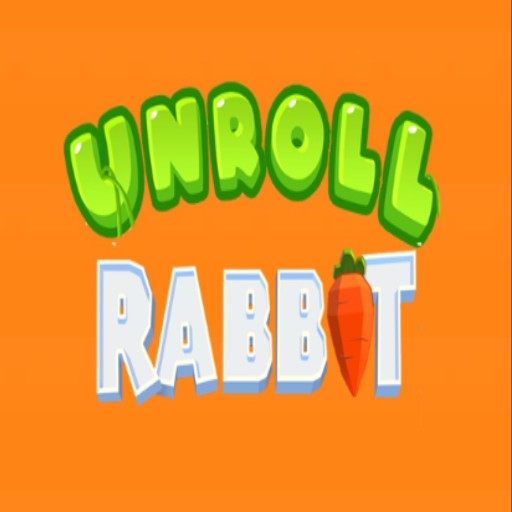 Unroll Rabbit fantastic logo