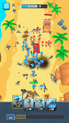 Android application Battle Army Commander screenshort