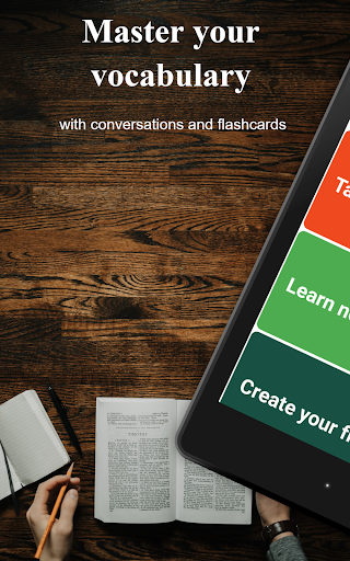 Screenshot of Korean Flashcards