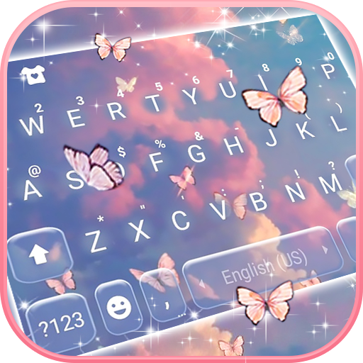 Aesthetic Butterfly Theme logo