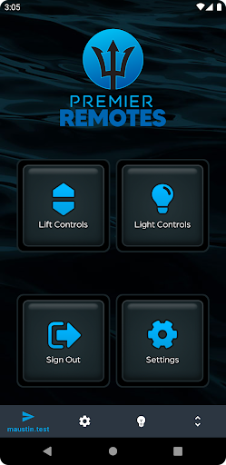 Android application PremierRemotes screenshort
