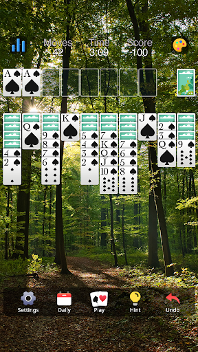 Spider Solitaire Garden