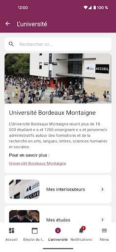 UBMontaigne Screen 2