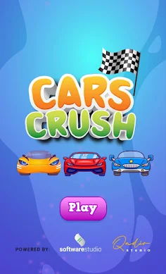 Cars Crush Heroes Car Race - Screenshot 1