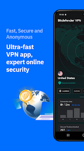 Bitdefender VPN: Fast & Secure 2.0.3.127 APK + Mod (Remove ads / Paid for free / Unlocked / Full / AOSP compatible) for Android