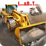 Loader & Dump Truck Hill SIM 3 icon