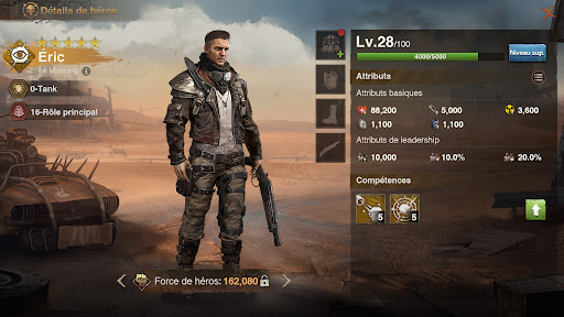 Mad Survivor: Arid Warfire Capture d'Écran du Jeu Android 6