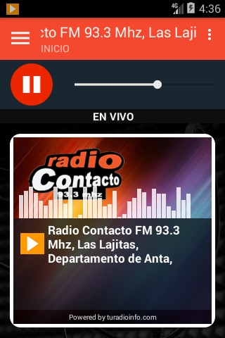 Fm Contacto 93.3 Las Lajitas - Screen 3