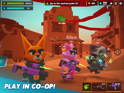 Feral Frontier Co-op Roguelike Screenshot