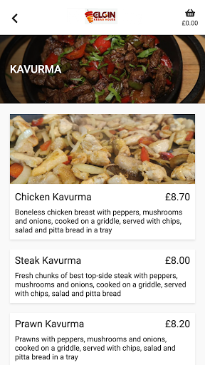 Elgin Kebab House Screen 2