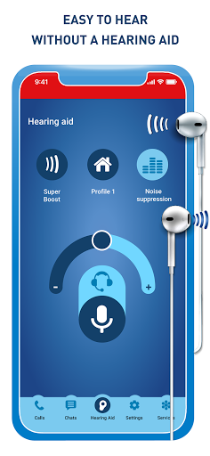 EASY TO HEAR, HEARING AMPLIFIER, NOISE REDUCER 2.5.4 screenshots 1