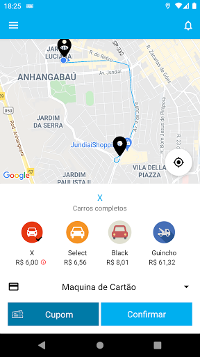 Android application Pontual Mobi screenshort