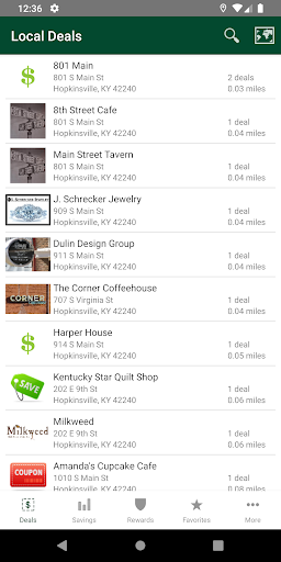 Android application PlantersPerks screenshort