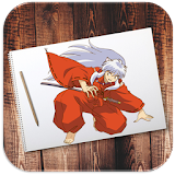 How to Draw Inuyasha icon