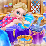 Icy Queen Spa Makeup Party icon